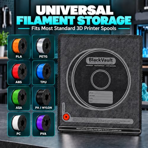 3D Printer Filament Storage Kit, 20 Vacuum Bags with Pump & Humidity Cards