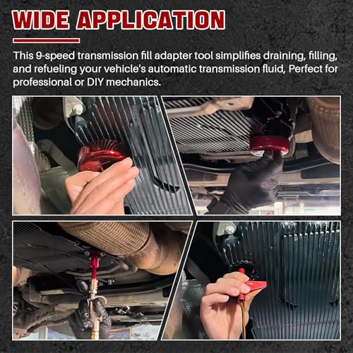 DASBET 9-Speed Transmission Fill Adapter Aluminium Oil Change Tool