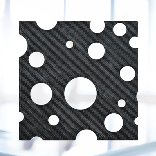 310mm (NO Magnetic Base) PEO (Diamond Pattern) & PET (Carbon Fiber Pattern) 3D Print Bed Build Plate for CR-10 CR-10S - color: PEO & PET (Diamond & Carbon Fiber), size: 310*310mm
