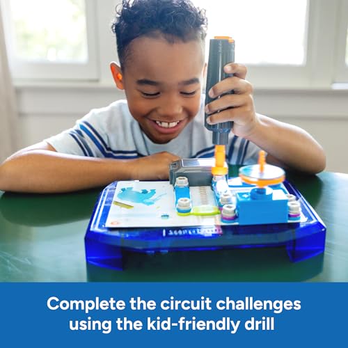 Educational Insights Design & Drill Adventure Circuits STEM Kit for Kids