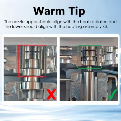3PK 0.25mm Hardened Steel Nozzle Kit for Anycubic Kobra X/Kobra 4 - size: 0.25mm