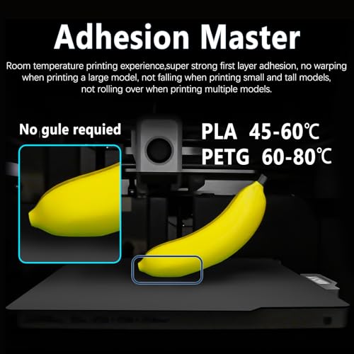 PEI Smooth Build Plate for Bambu Lab X2D/P2S/P1S/P1P/X1C/X1/X1E/A1 3D Printers Platforms 257x257mm Double Sided Smooth+Textured Hot Bed,Spring Steel Sheet,High-Adhesion, Removable, Flexible Heated Bed - color: Smooth-Textured