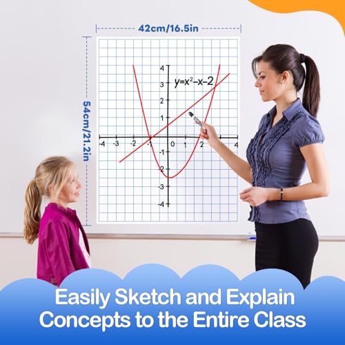 Giant Magnetic Grid Paper Dry Erase Large Graph Chart Paper