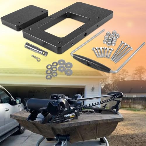 1854021 Composite Quick Release & Installer Bracket for Minn Kota Trolling Motors – Also Referred to MKA-21, Fits for Ulterra/Terrova/PowerDrive/PowerDrive V2 / PowerDrive Pontoon/Deckhand 40