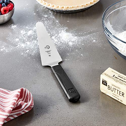 Mercer Culinary Millennia Pie Knife/Server, 5-Inch x 2-Inch Blade, Black Handle - color: Black, size: 5"