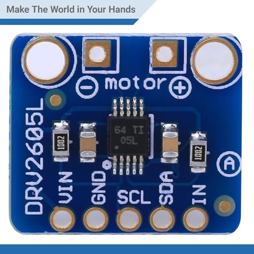 Haptic Motor Controller, Motor Drive Modulely, DRV2605L Motor Drive Modulely with in General Pin for Control Audio to Generate Haptic Code