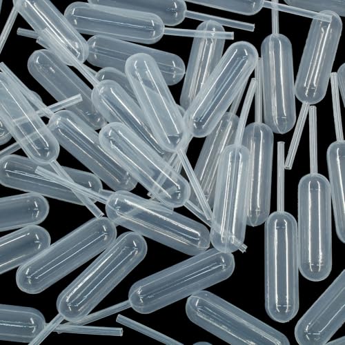 120 Pcs 4ml Cupcake Pipettes, Clear Droppers for Dessert - size: Cylinder