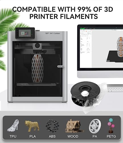 3D Printer Filament Storage Vacuum Bags Kit-Reusable Bag ×10 Pack 35 * 40cm with 10 Desiccants /10 Humidity Card /10 Clips/1 Hand Pump,DustProof and Humidity Resistant for Keep Filament Clean & Dry