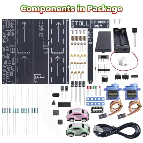 MIOYOOW Highway Toll Plaza Simulation DIY Soldering Kit for School Learning