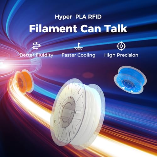 Creality Hyper PLA Filament 1.75mm, Gold, 1-Pack, 1KG - color: Gold, size: 1kg