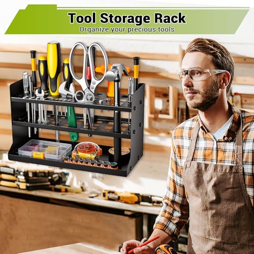 Screwdriver Organizer,Pliers Rack,Hammer Holder,Desktop Hand Tool Organizer