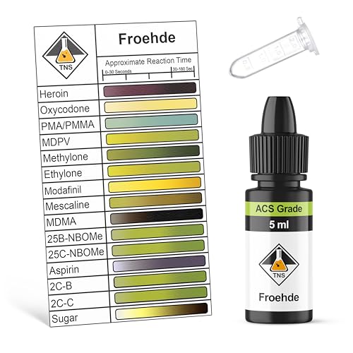 | Froehde Reagent Surface Residue Forensic Drug Test (5ml) - size: 5ml