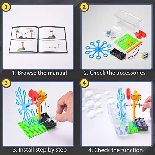 BeAndge Robotics STEM Kits for Kids Science Robot Building Crafts Age 8-12