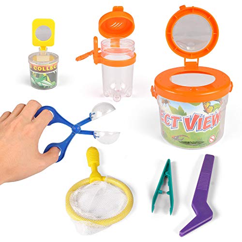7-Piece Bug Catcher Kit for Kids, Outdoor Nature Explorer Toys Play Set