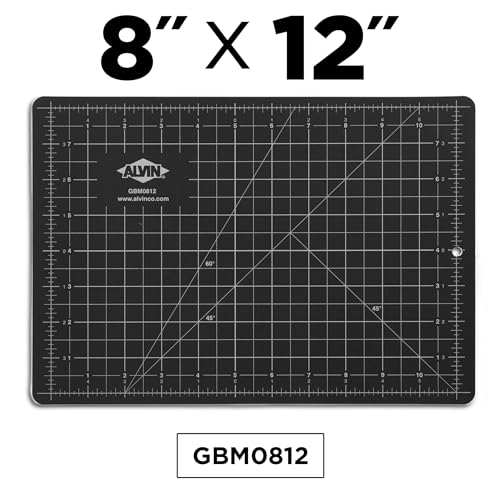 ALVIN Self-Healing Cutting Mat 8.5x12 in, Arts, Crafts & Hobbies, GBM0812 - size: 12"L x 8.5"W