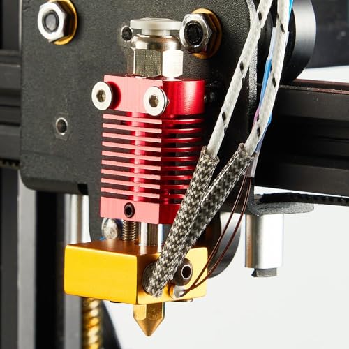 5Aplusreprap Ender 3 pro Hotend Upgrade Compatible for Creality Ender-5 - color: Red Set D