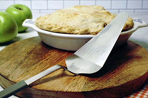 RSVP International Endurance Kitchen Tool Collection Flexible Stainless Steel, Dishwasher Safe, Pie Server - size: Pie Server, Standard