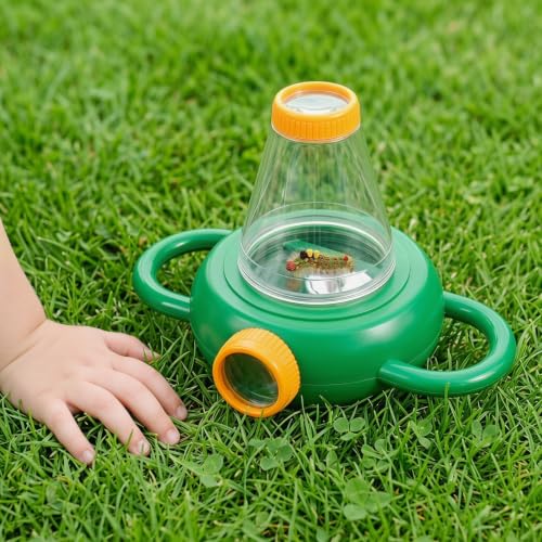 KESYOO 2Pcs Portable Insect Observation Box with Magnifying Lens for Kids