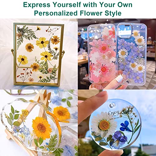 Professional Flower Press Kit 6 Layers 6.3 x 8.3 inch, Flower Pressing Kit for Adults Kids, Leaf Press,Great Gift Valentine's Day - color: wood