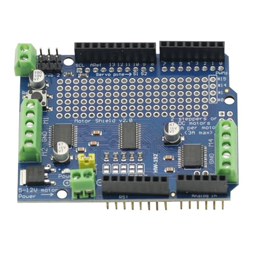 TB6612 Mosfet Stepper Motor PCA9685 Standard IIC I2C PWM Servo Driver Shield V2 for Arduino Robot PWM Mega R3 Replace L293D