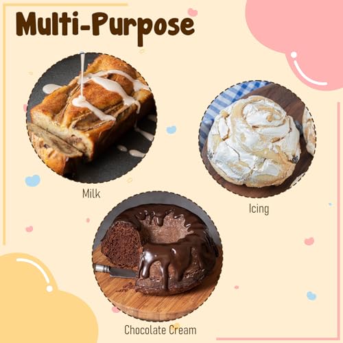 100 Pcs Disposable Cake Transfer Pipettes Plastic Cupcakes Pipettes 4ml