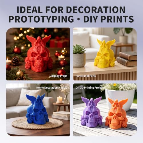 PETG Filament 1.75mm 6kg Multi Color 3D Printer Filament - color: Multicolor Petg 1kg*6