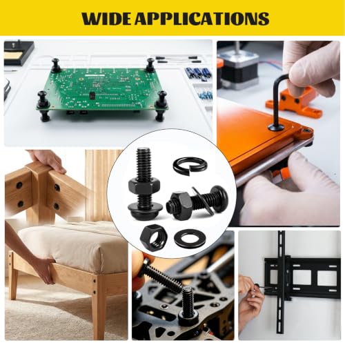 1400PCS M2 Hex Button Head Screws Assortment Kit,M2x4/6/8/12/16/20 mm - size: M2 1400pcs