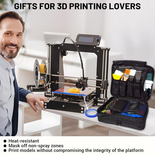 164Pcs 3D Printing Accessory Tools with Tool Bag for 3D Printer Modeler Basic Tools Diverse 3D Print Nozzle Cleaning Kit Mini Rotary Tool 3D Printer Tools for Remove/Trim (164, Large Size)