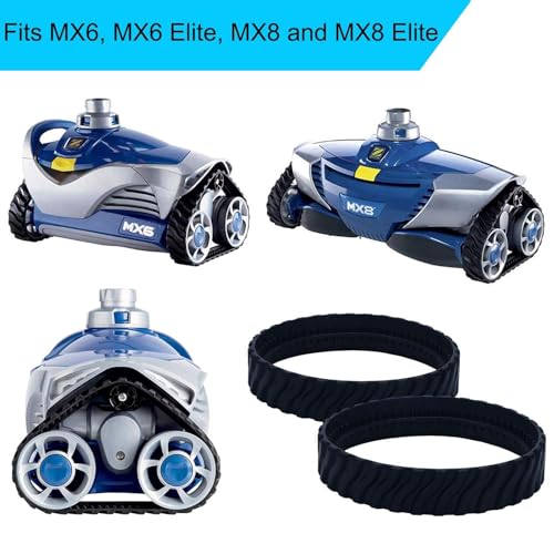 ATIE MX8 Elite/MX6 Elite, MX8/MX6 Pool Cleaner Tune-Up Kit Rebuild Kit with 2 Tire Track R0526100, 2 Engine Bearing R0527000 for Zodiac MX8 MX6 Elite Pool Cleaners - size: 2 Pack with Engine Bearing