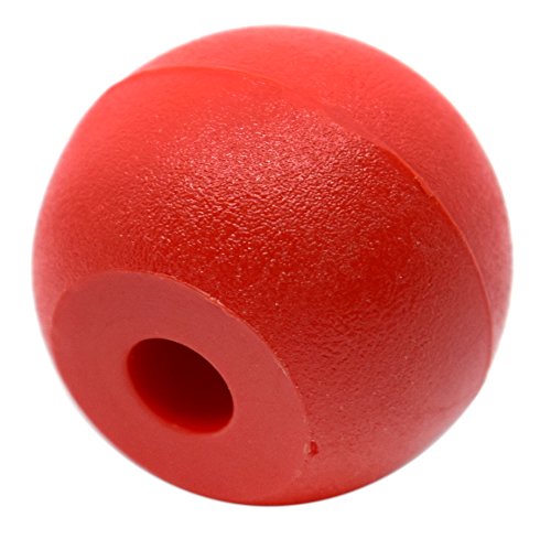 EISCO Molecular Model Atoms, Red, Pack of 10-2.2cm, 2 Holes - Spare Extra Parts