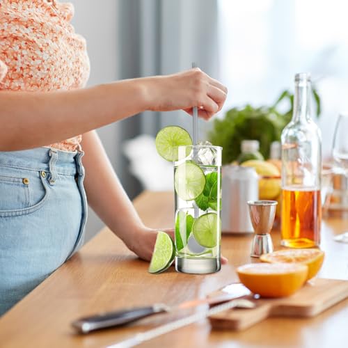 Reallnaive 3 Pcs 10" Silicone Stirrer Stick Spoon, Grey - color: Gray