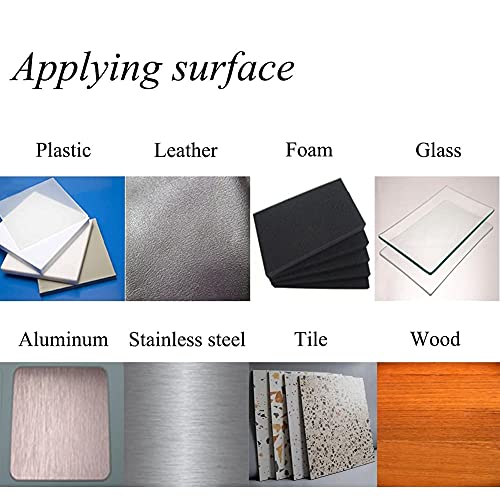 Edge Supply 3M 300LSE Double Sided Adhesive Sheets 8" X 12"– Pack of 48 Double Sided Tape Sheets for Wood, Leather, Metal and More – 3M High Strength Adhesive Sheet Double Sided – Made in USA