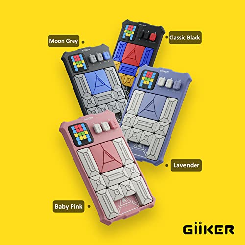GiiKER Super Slide Puzzle Game, 500+ Challenges, STEM Toy for Ages 6+ - color: Grey