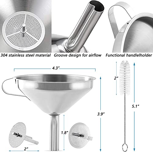 LCD 3D Printer Accessories Resin Tool Kit Includes Stainless Steel Funnel, Resin Filter, Silicone Pad, Photosensitive Resin Bottle, Basic Tools for SLA/DLP Printing