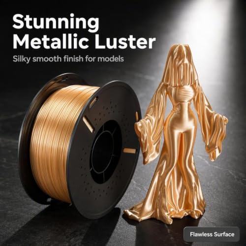 3D Printer Filament, PLA Filament Gloss Skin 1kg, Vacuum Sealed for FDM Printers, High Strength, Low Odor, Low Warping, Perfect for Functional Parts, Outdoor Gear, or Daily Organizers - color: Pla Gloss Skin