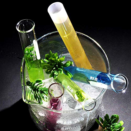 ULAB Scientific Glass Beaker Set, Vol. 500ml, 3.3 Borosilicate Griffin Low Form with Printed Graduation, Pack of 4, UBG1016 - style: Vol.500ml,Pack of 4