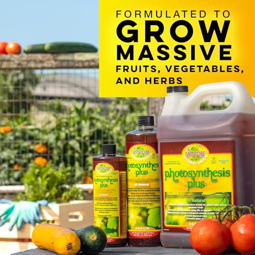 Microbe Life Hydroponics Additive Kit, Includes One 16-Ounce Bottle Each of Photosynthesis Plus, Foliar Spray & Root Dip, and Vegetable and Fruit Yield Enhancer, Use with Any Feeding Systems - size: 0.375 Gallons