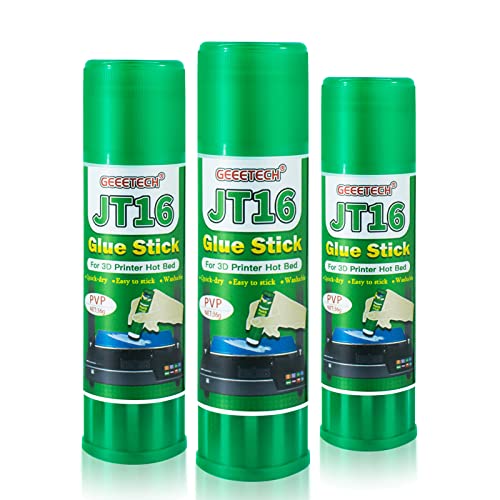 Geeetech 3‑Pack 3D Printer Glue Sticks, 36g, Enhanced First Layer Adhesion - color: 3