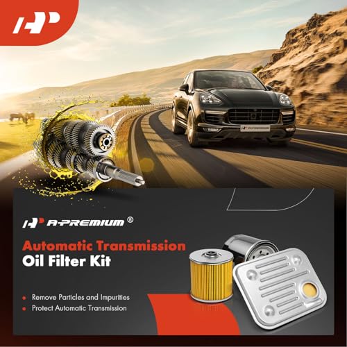 A-Premium Automatic Transmission Fluid Filter with Oil Pan Gasket
