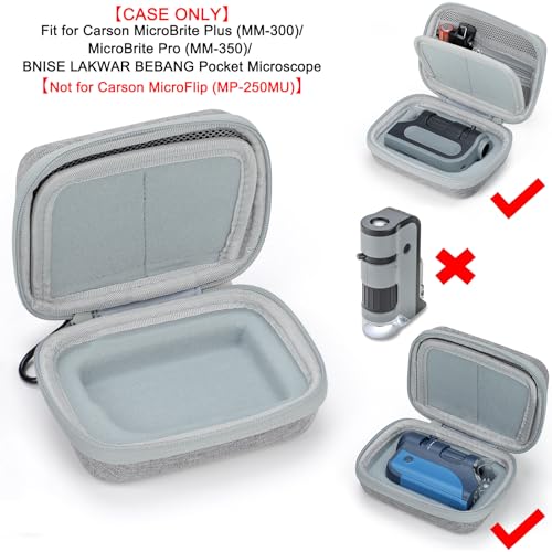 Jiusion USB Microscope Case for Carson MicroBrite Plus (MM-300) - size: For Carson MicroBrite Plus BNISE/LAKWAR/BEBANG