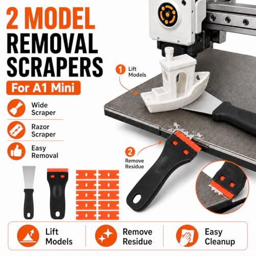 3D Printer Maintenance Tool Kit for Bambu Lab A1 Mini, A1 Mini Combo - style: A1 Mini Tool Kit
