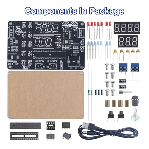 DIY DC Motor Speed Controller Soldering Practice Kit