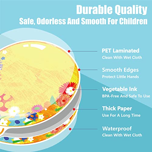 50 PCS Balloon Cutouts, Double-Sided Printing Balloon Accents Cut-Outs Bulletin Board Classroom Decoration in 10 Designs DIY Crafts Project Party Supplies for Kids Teacher Student Back to School