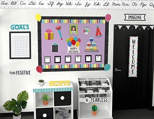 Creative Teaching Press 3D POP! Happy Birthday Bulletin Board (10176) - color: 3d Pop! Happy Birthday