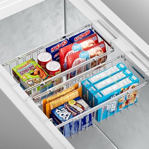 Orgneas Freezer Baskets for Chest Freezer Real Capacity Expandable - color: 1pcs