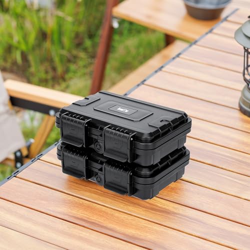 KIWIFOTOS 12 Slots 9V & CR2 CR123A Battery Storage Organizer Case - color: 9V & CR123 Battery Case