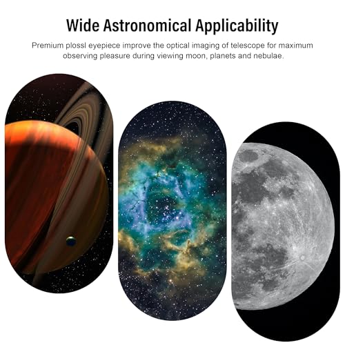 Astromania Telescope Eyepiece 1.25 Inch Plossl Eyepiece Telescope Lens 13mm - size: 1.25" - 13mm