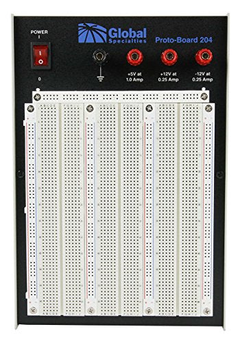 Global Specialties PB-204 Durable Powered Breadboard