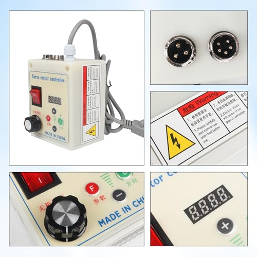 RATTMMOTOR 750W 110V Permanent Magnet Brushless Servo Motor 6500rpm