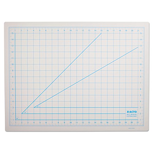 X-ACTO Self-Healing Cutting Mat, Non-Stick Bottom, Gray, 18x24 Inches